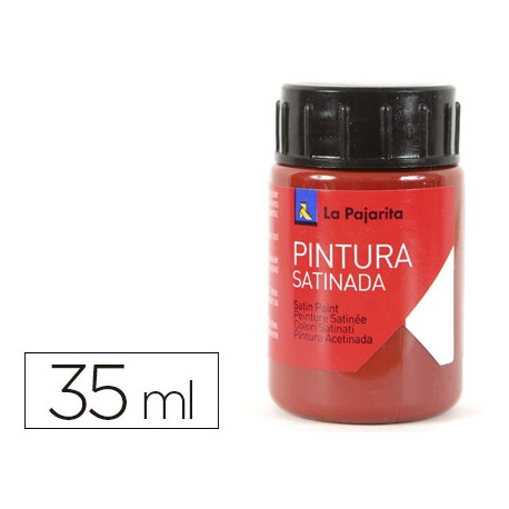 PINTURA LATEX LA PAJARITA OXIDO ROJO 35 ML