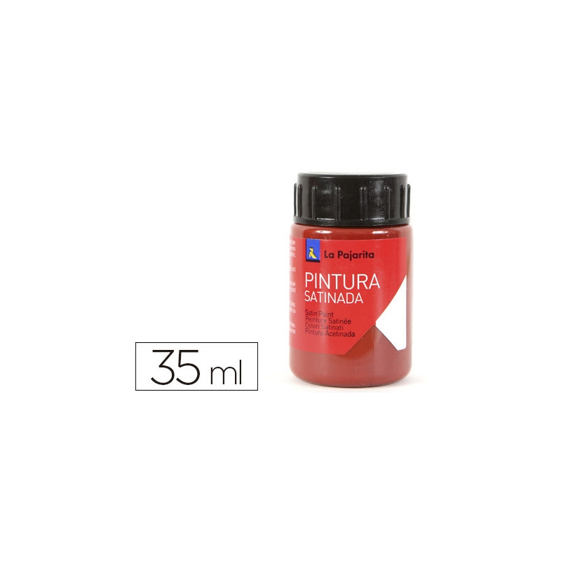 PINTURA LATEX LA PAJARITA OXIDO ROJO 35 ML