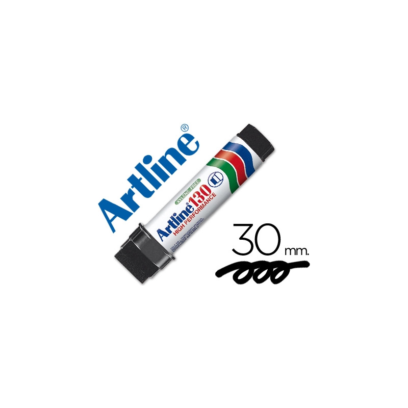 ROTULADOR ARTLINE POSTERMARKER EK-130 NEGRO RECARGABLE 30 MM