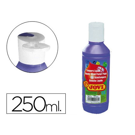 TEMPERA LIQUIDA JOVI ESCOLAR 250 ML VIOLETA