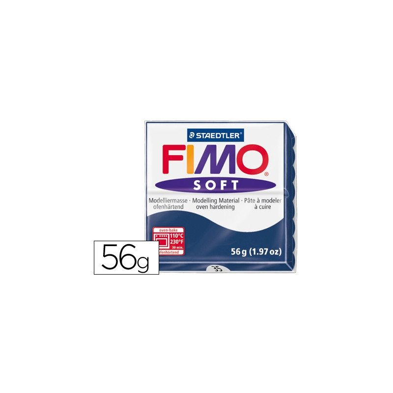 PASTA STAEDTLER FIMO SOFT 57 GR COLOR AZUL WINDSOR