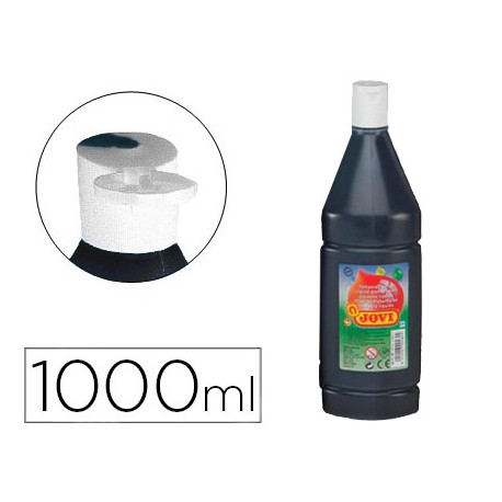 TEMPERA LIQUIDA JOVI ESCOLAR 1000 ML NEGRO