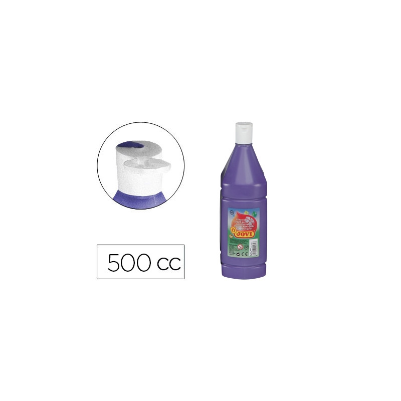 TEMPERA LIQUIDA JOVI ESCOLAR 500 ML VIOLETA