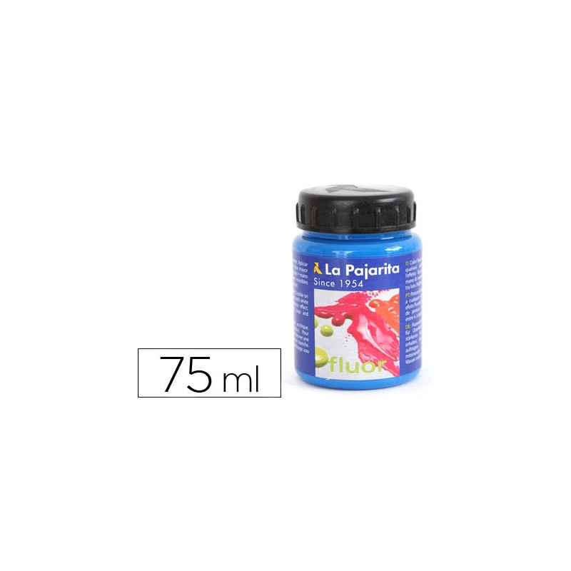 PINTURA ACRILICA LA PAJARITA F-05 AZUL LUMINOSO 75ML