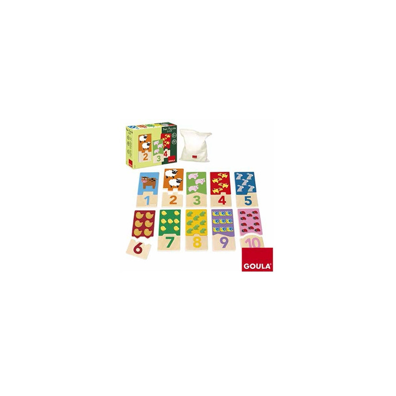 PUZZLE GOULA INFANTIL DUO 1-10