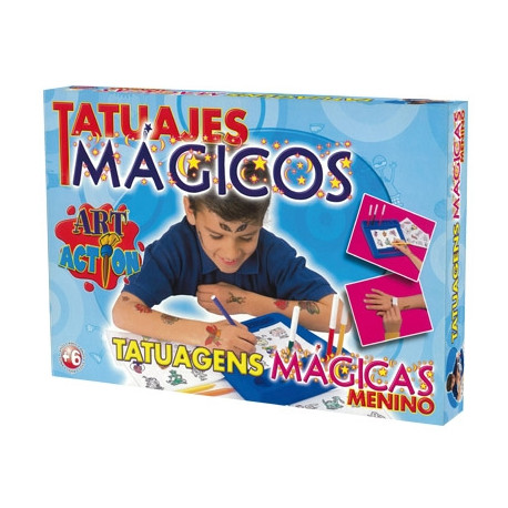 JUEGO DE MESA FALOMIR TATUAJES MAGICOS INFANTIL