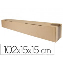 CAJA PARA EMBALAR Q-CONNECT TUBO MEDIDAS 1020X150X150 MM ESPESOR CARTON 3 MM