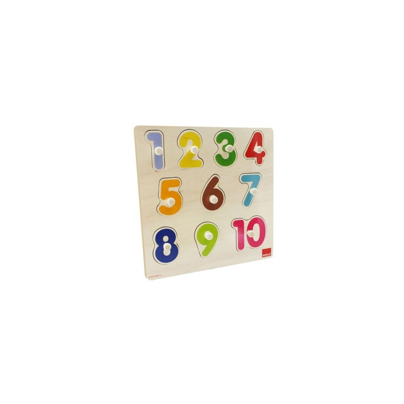 PUZZLE GOULA NUMEROS 10 PIEZAS