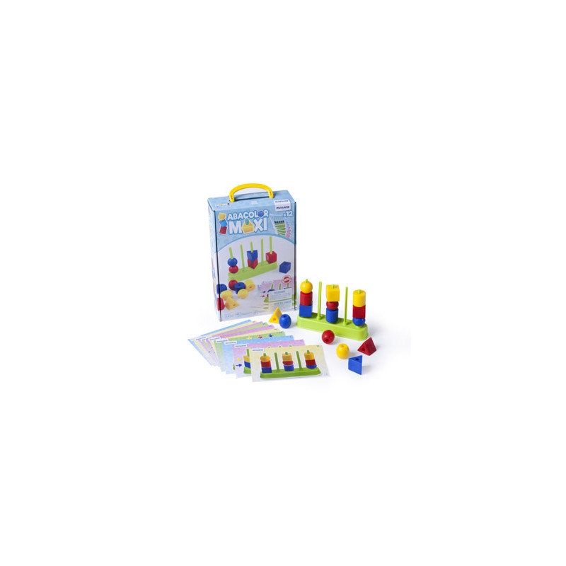 JUEGO MINILAND ABACOLOR 5 COLUMNA MAXI 15 PIEZAS