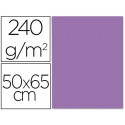 CARTULINA LIDERPAPEL 50X65 CM 240G/M2 PURPURA 