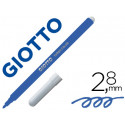 ROTULADOR GIOTTO TURBO COLOR LAVABLE CON PUNTA BLOQUEADA UNICOLOR AZUL OSCURO