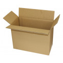 CAJA PARA EMBALAR Q-CONNECT USOS VARIOS CARTON DOBLE CANAL MARRON 304X150X217 MM