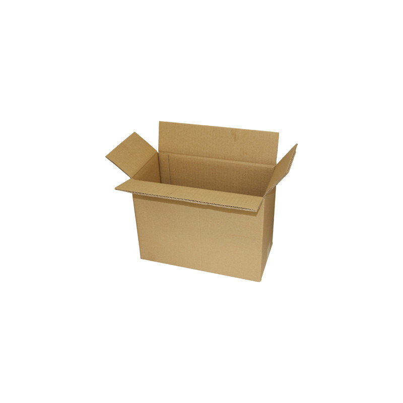 CAJA PARA EMBALAR Q-CONNECT USOS VARIOS CARTON DOBLE CANAL MARRON 304X150X217 MM