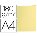 SUBCARPETA LIDERPAPEL A4 AMARILLO PASTEL 180G/M2