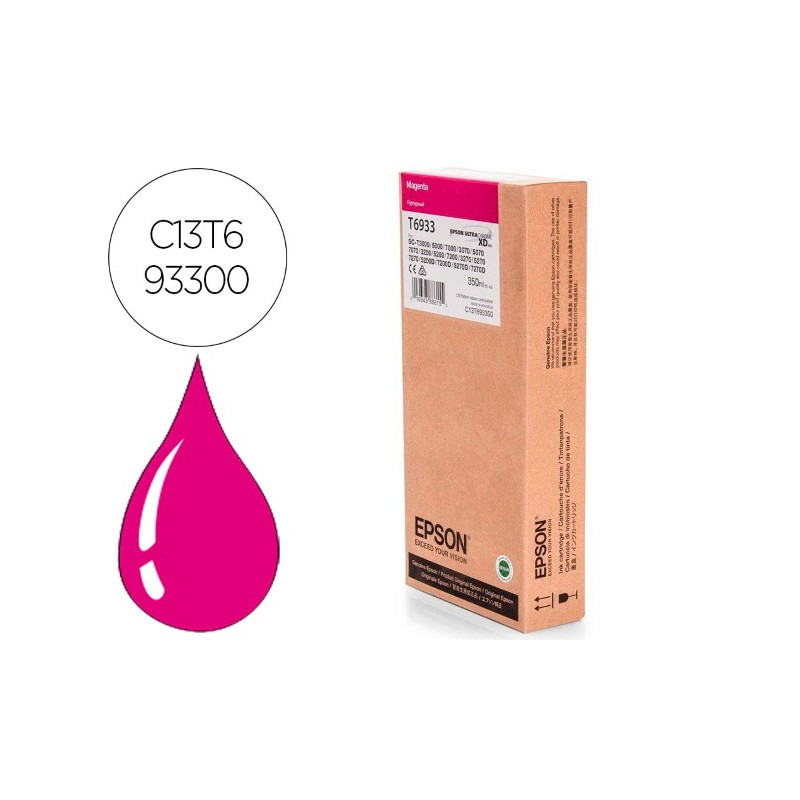 INK-JET EPSON GF SERIE SC-T MAGENTA 350 ML