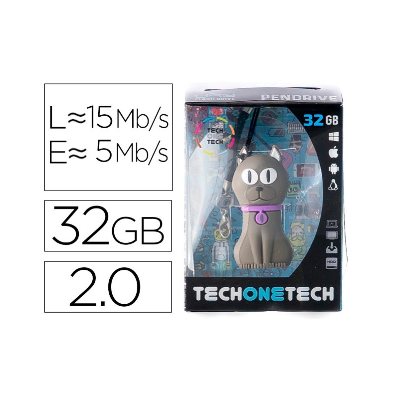 MEMORIA USB TECH ON TECH FELIX THE CAT 32 GB