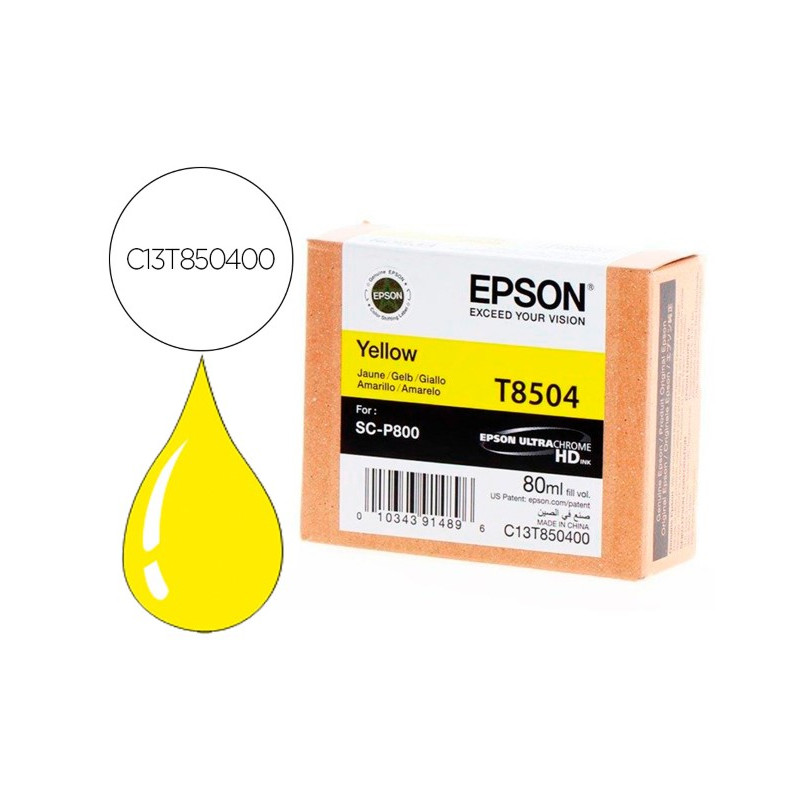 INK-JET EPSON SURECOLOR SC-P800 AMARILLO