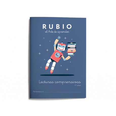 CUADERNO RUBIO LECTURAS COMPRENSIVAS + 7 AÑOS