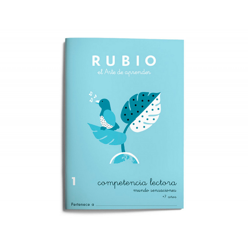 CUADERNO RUBIO COMPETENCIA LECTORA 1 MUNDO SENSACIONES