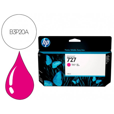 INK-JET HP DESIGNJET T920/T1500 N 727 MAGENTA ALTA/1000 PAGINAS