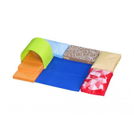 CONJUNTO PSICOMOTROCIDAD 55 SUMO DIDACTIC MULTICOLOR 200X150X15 CM