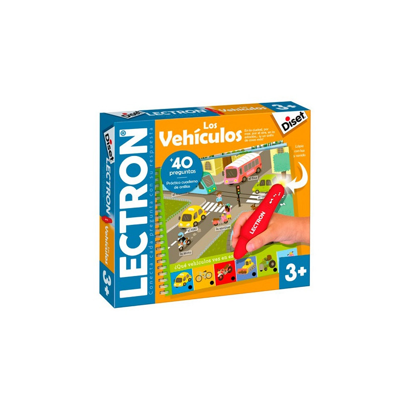 JUEGO DISET DIDACTICO LECTRON LOS VEHICULOS