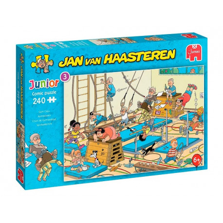 PUZLE JUMBO JAN VAN HAASTEREN CLASE DE GYM 240 PIEZAS PIEZAS