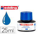 TINTA ROTULADOR EDDING MTK25 CON SISTEMA CAPILAR COLOR AZUL FRASCO DE 25 ML