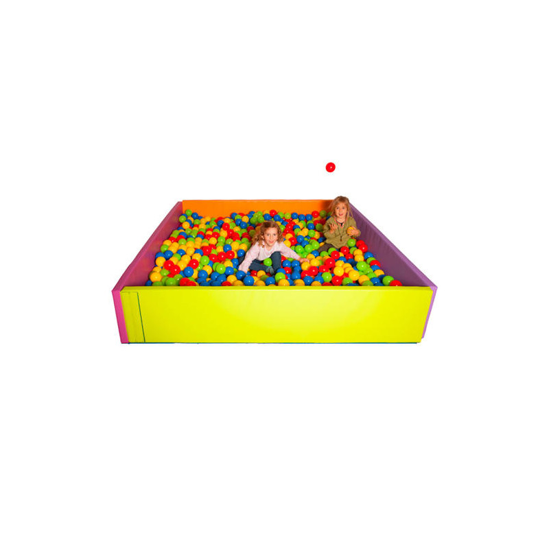 PISCINA DE BOLAS PLEGABLE SUMO DIDACTIC POLIESTER RECUBIERTO PVC 200X120X40X5 CM BOLAS NO INCLUIDAS