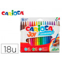 ROTULADOR CARIOCA JOY CAJA DE 18 COLORES