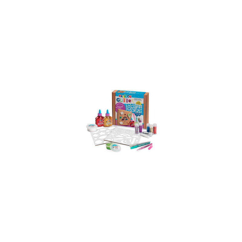 SET CARIOCA GLITTER CREATOR SET