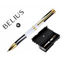 ROLLER BELIUS DUALITA CUERPO B LANCO DISEÑO NEGRO TINTA NEGRA CAJA DE DISEÑO