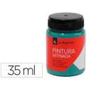 PINTURA LATEX LA PAJARITA SATINADA L-39 BOTE 35 ML VERDE JADE