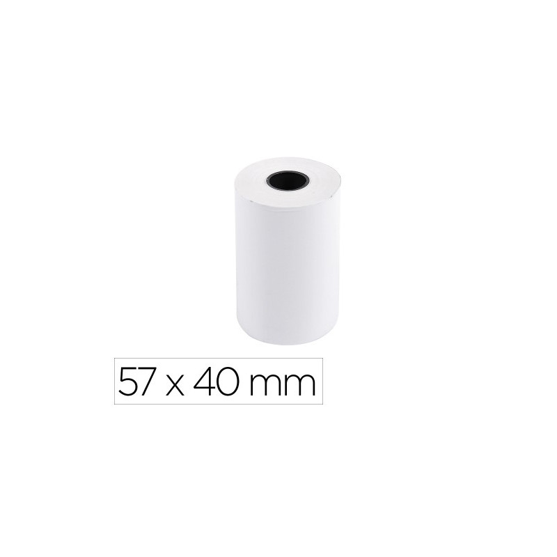 ROLLO SUMADORA EXACOMPTA TERMICO 57X40 MM 55 G/M2 SIN BPA