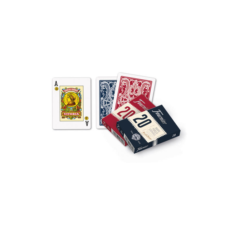 BARAJA FOURNIER POKER ESPAÑOL N20 54 CARTAS