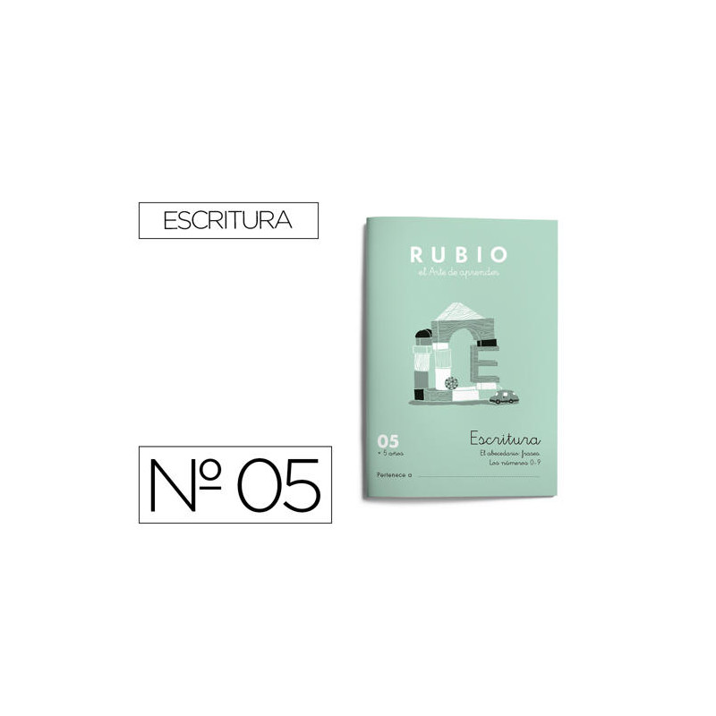 CUADERNO RUBIO CALIGRAFIA N 05