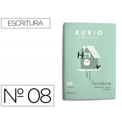 CUADERNO RUBIO CALIGRAFIA N 08