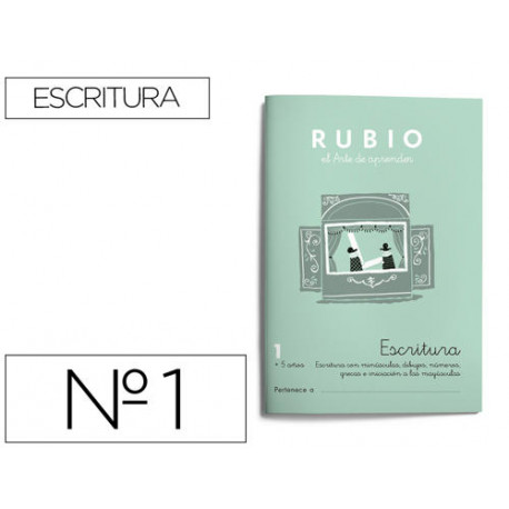 CUADERNO RUBIO CALIGRAFIA N 1