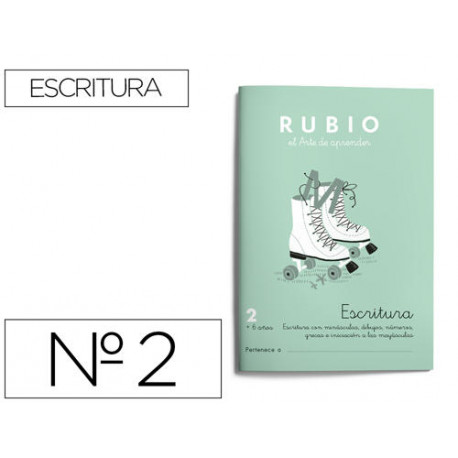 CUADERNO RUBIO CALIGRAFIA N 2