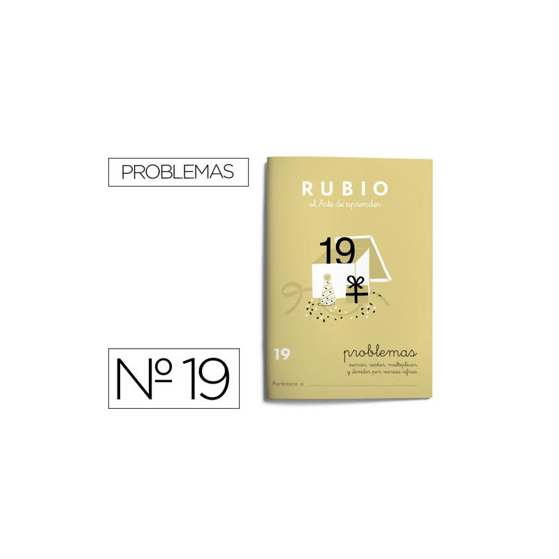 CUADERNO RUBIO PROBLEMAS N 19