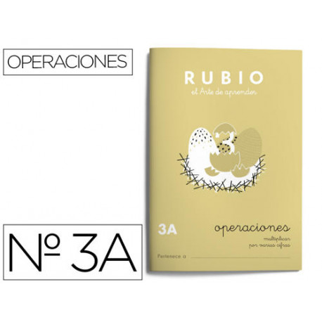 CUADERNO RUBIO PROBLEMAS N 3A