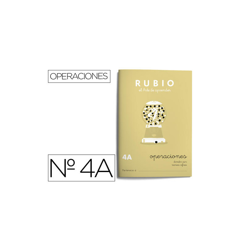 CUADERNO RUBIO PROBLEMAS N 4A