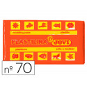 PLASTILINA JOVI 70 NARANJA UNIDAD TAMAÑO PEQUEÑO