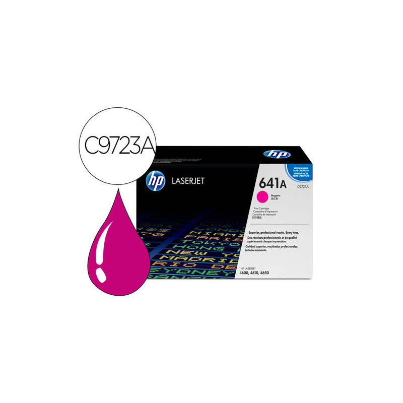 TONER HP C9723A MAGENTA LASERJET 4600 -8000 PAG