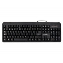 TECLADO Q-CONNECT NEGRO CON CABLE 1,5 M COMPATIBLE WINDOWS