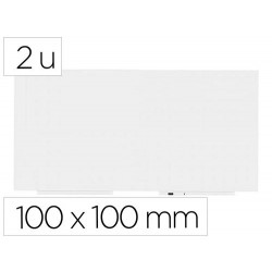 PIZARRA BLANCA ROCADA SKINWHITEBOARD PRO LACADA MAGNETICA 100X100 CM 2 MODULOS