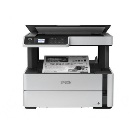 EQUIPO MULTIFUNCION EPSON ECOTANK ET-M2170 TINTA MONOCROMO DIN A4 39PPM WIFI IMPRESORA ESCANER COPIA