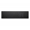 TECLADO HP 455 PROGRAMABLE INALAMBRICO ILUMINACION RGB COLOR NEGRO