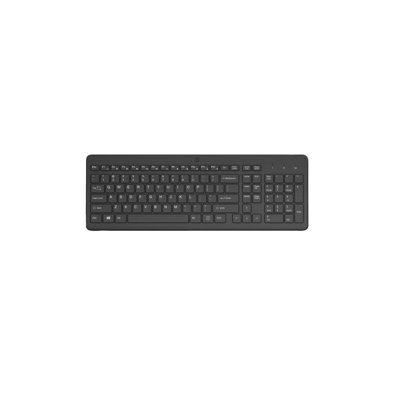 TECLADO HP 225 INALAMBRICO QWERTY COLOR NEGRO