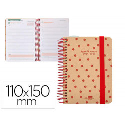 AGENDA ESCOLAR LIDERPAPEL A¥O 24 - 25 ESCOLAR CLASSIC SMILE DÖA PµGINA A6 TETRA